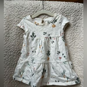 Little Co Vegetable Dress Organic Cotton
